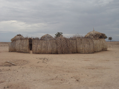 A typical Turkana homestead.: Photograph © UNESCO/Nairobi Office